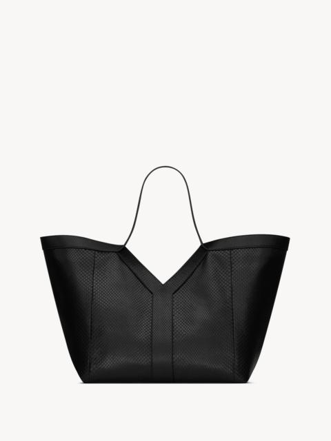 SAINT LAURENT Y TOTE IN PYTHON