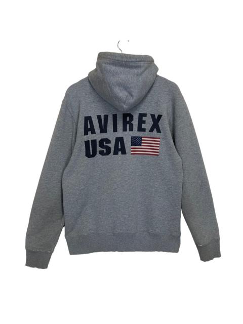 Other Designers AVIREX USA BIG LOGO PULLOVER HOODIE