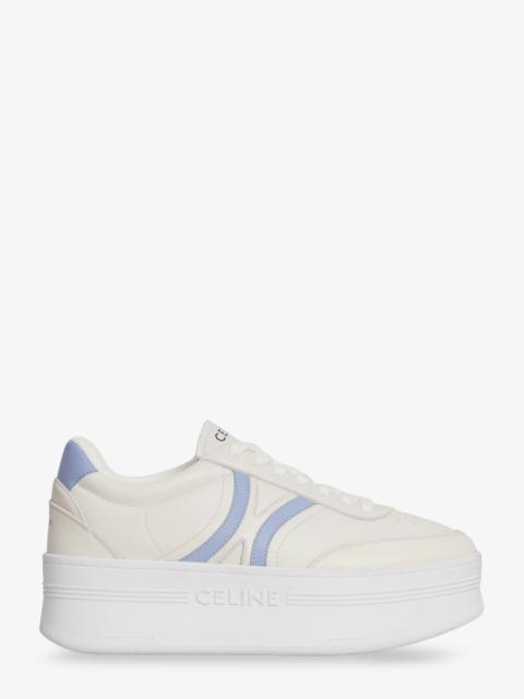 CELINE Celine Leather Block Sneakers With Triomphe Logo On The Back
