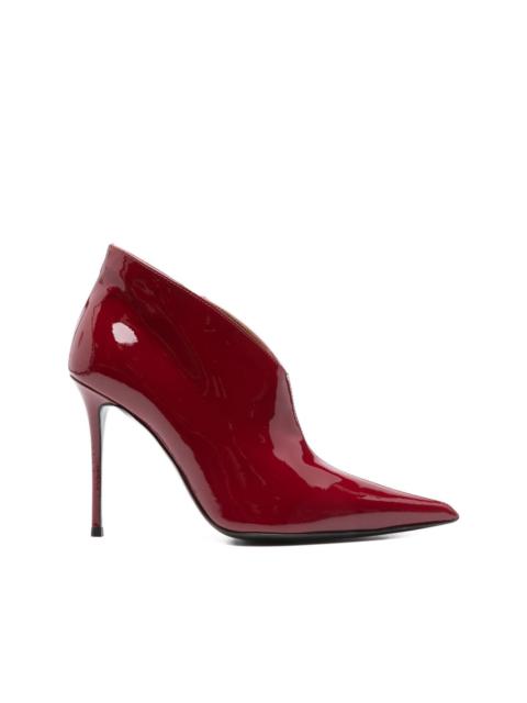 105mm Cluedo pointed-toe ankle boots