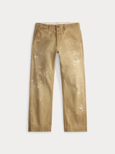 RRL by Ralph Lauren Distressed Chino Field Pant
