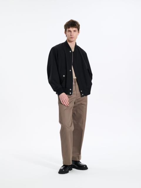 Mackintosh Saughtree Fox Brothers Wool Bomber Jacket