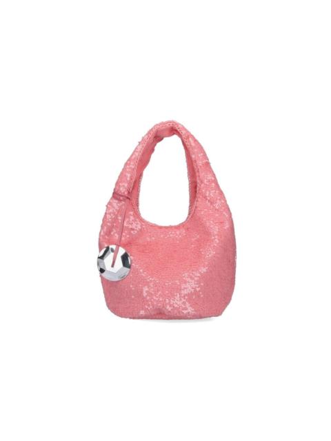 JW Anderson J.W. Anderson Sequin Embellished Small Tote Bag