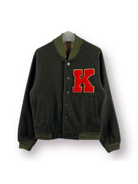 Other Designers 🔥 Vintage japan Blu-Jac wool Varsity Jacket - S