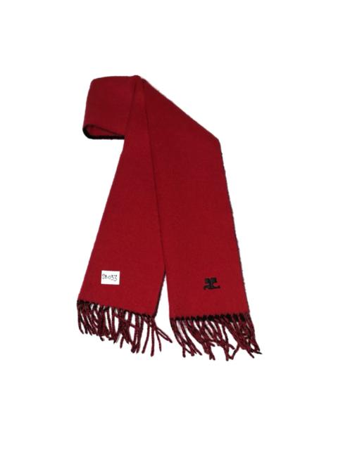 courreges paris wool scarf good condition