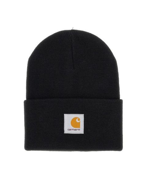 Carhartt WIP Carhartt WIP Logo Patch Beanie Black