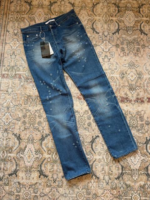 Givenchy Givenchy bullet-hole distressed jeans