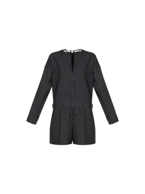 GUCCI GUCCI Gray Jumpsuit New & Authentic (Women's size:IT 38;)