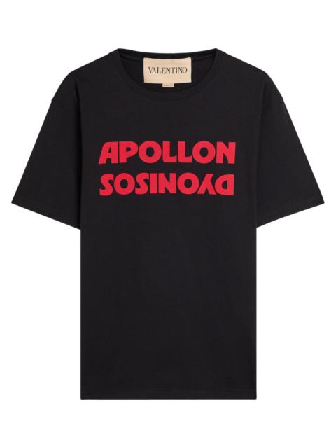 Valentino Valentino Garavani Printed Cotton T-shirt