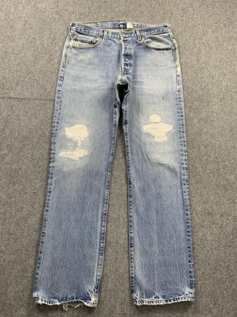 Other Designers Vintage - Vintage 90s Levis 501 Light Wash Jeans