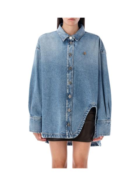 THE ATTICO Diana Denim Shirt Jacket