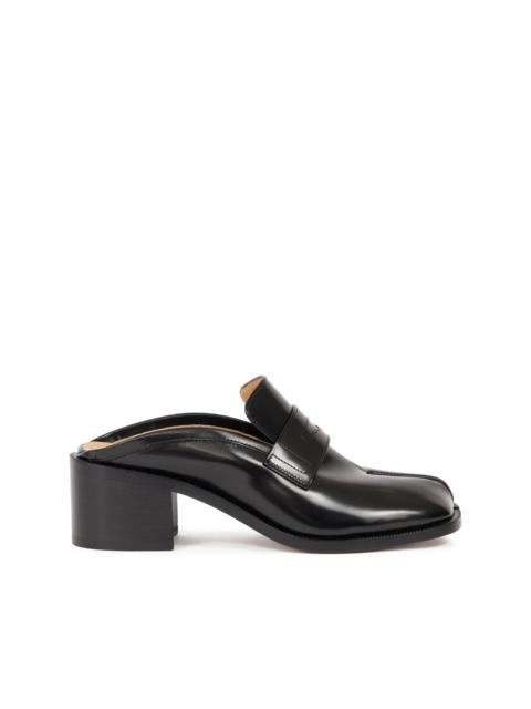 Maison Margiela FEMALE TABI CITY SANDALS - BLACK