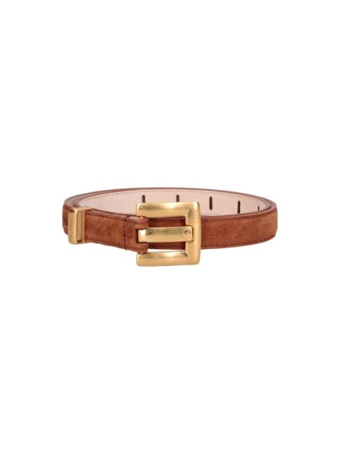 Balmain Thin Belt "anthem"