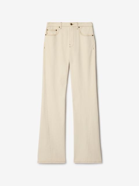 Burberry High Rise Bootcut Jeans