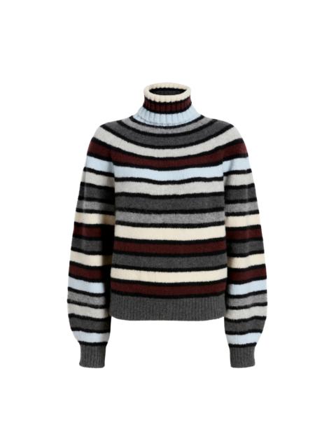 Proenza Schouler Danea Stripe Cashmere Knit