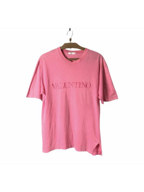 Valentino Vintage Valentino Embroidery Spell Out Tshirt