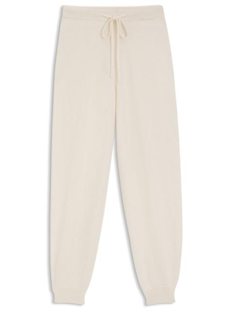 BOSS CASHMERE TRACKSUIT BOTTOMS WITH CUFFED HEMS