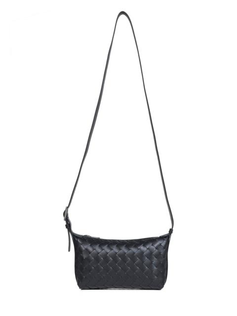 Bottega Veneta Bottega Veneta Men Black Traveler Phone Pouch Bag