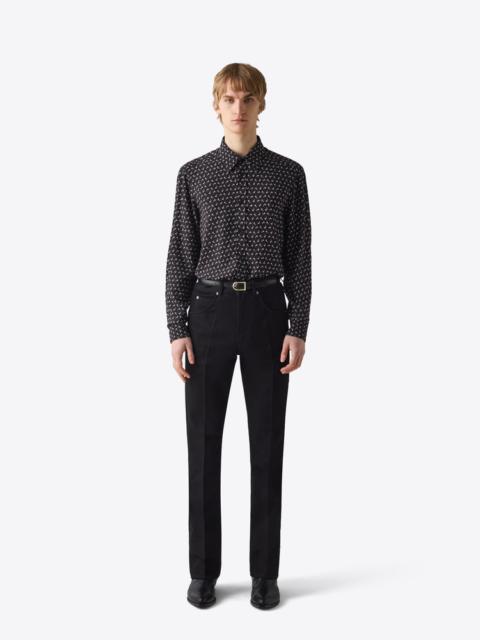 BLK DNM SHIRT 01 FLORAL