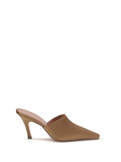 Amina Muaddi Amina Muaddi Jamie Mules Sandals Mocha