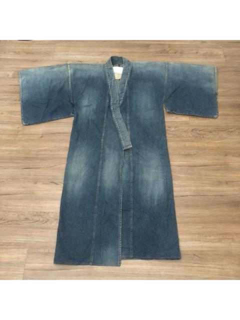 Other Designers Japanese Brand - Yuzuki Second Line Exclusive Denim Kimono Made In Japan
