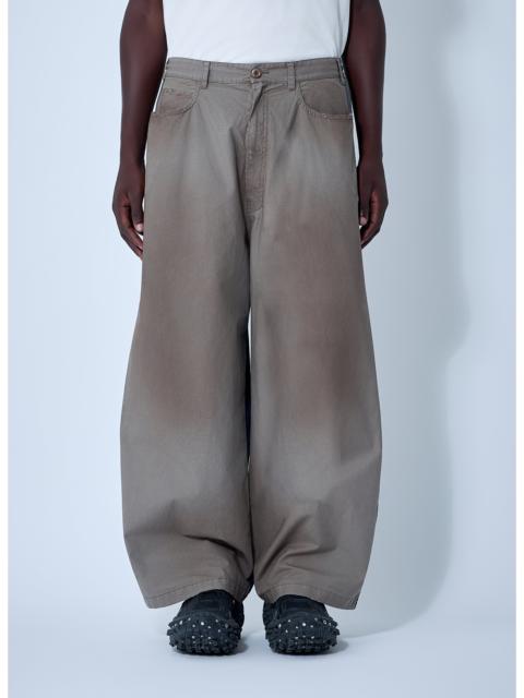 BALENCIAGA Balenciaga Men Washed Cotton Track Pants