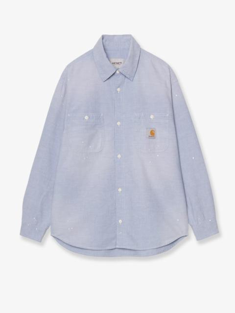 Carhartt WIP Carhartt Wip Painter Cotton Shirt With Used Effect
