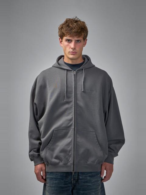 VETEMENTS Boxing Logo Oversized Zip-Up Hoodie