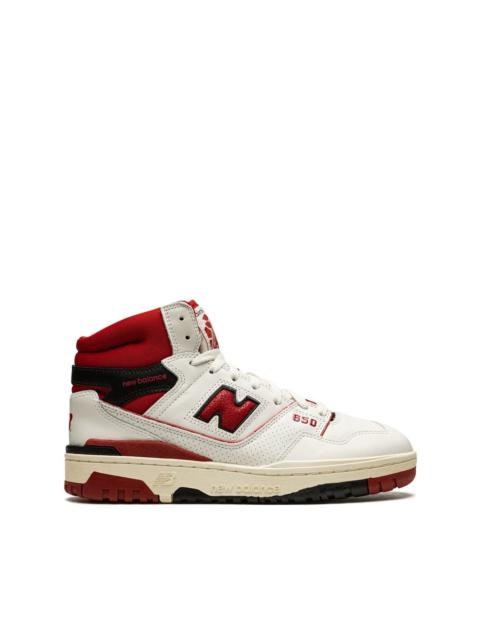 New Balance x Aimé Leon Dore 650R "White/Red" sneakers