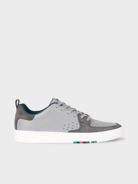Paul Smith Grey Panel 'Cosmo' Trainers