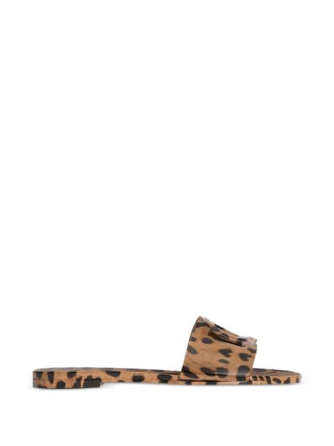 Dolce & Gabbana Dolce & Gabbana Women Dg Logo Flat Sandals