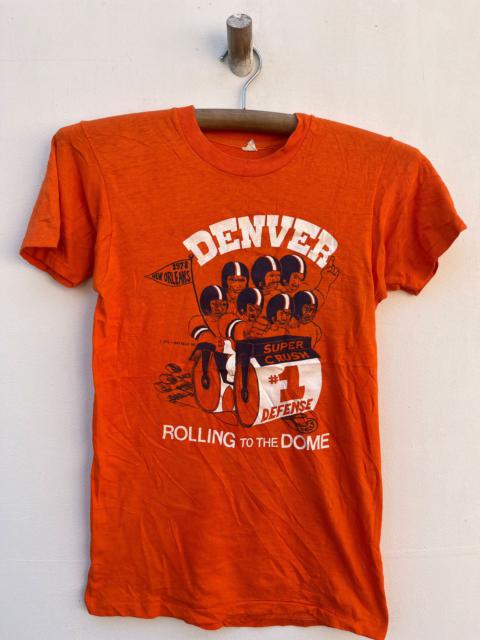 Other Designers Archival Clothing - Vintage Denver Broncos 70s Super Bowl NFL