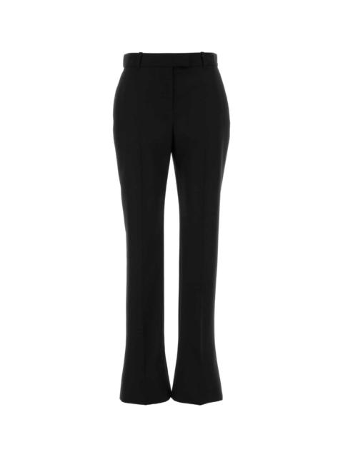 Alexander McQueen Black Wool Pant