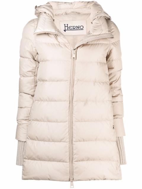 Herno Herno Women A-Shape Midi Down Jacket
