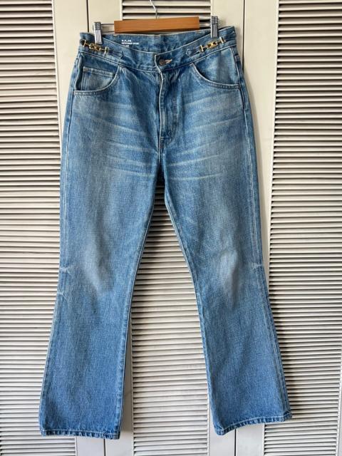 CELINE Celine Arc de Triomphe Chain Jeans