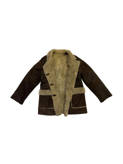 Other Designers Italian Designers - Vintage Valencia Shearling Jacket Made in Italy