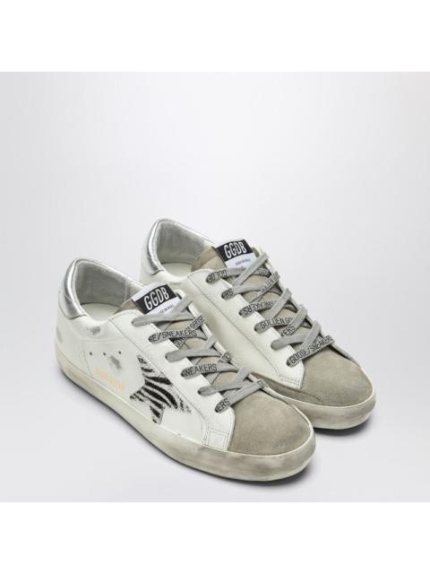 Golden Goose Golden Goose Super-Star Sneakers With Zebra Pony Hair Star Women