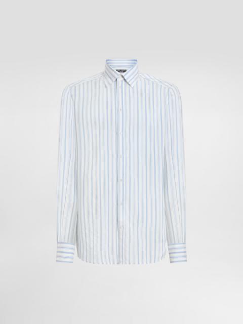 Dolce & Gabbana Striped cotton shirt