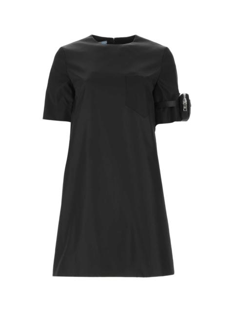 Prada Prada Women Black Re-Nylon Dress