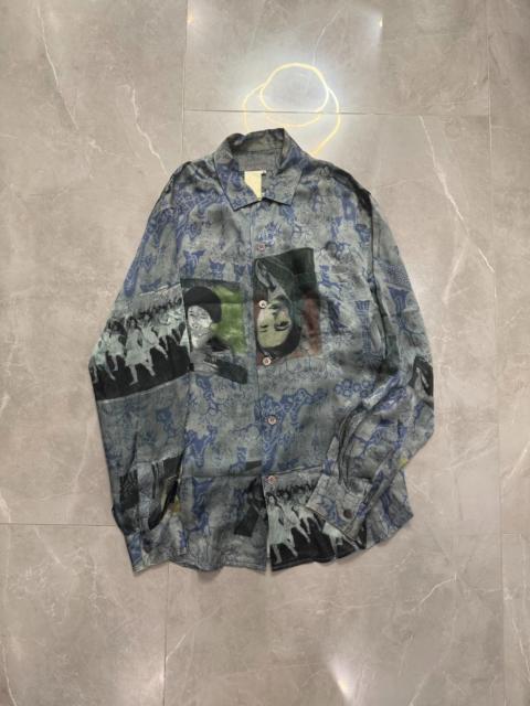 Yohji Yamamoto Yohji Yamamoto Pour Homme 2004ss Silk Shirt