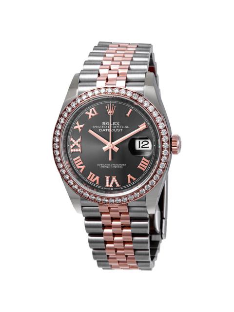 ROLEX Pre-owned Rolex Datejust Diamond Rhodium Dial Men's Watch 126281 RRDJ