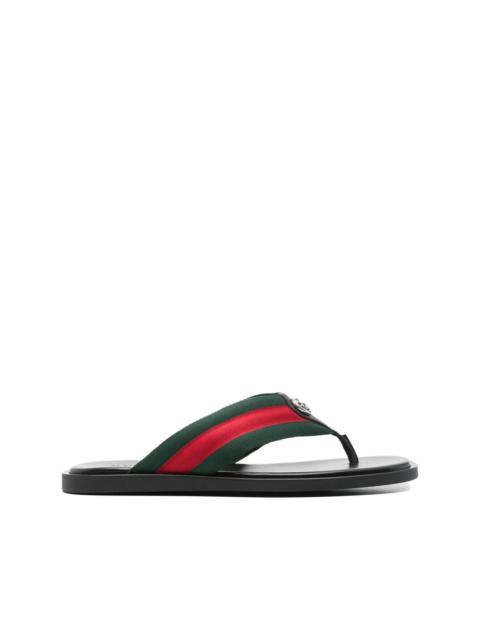GUCCI Gucci Black Sandals Men