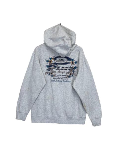 Other Designers Billabong - Vintage Piko Surf Hawaiian Longboard Wear Pullover Hoodies