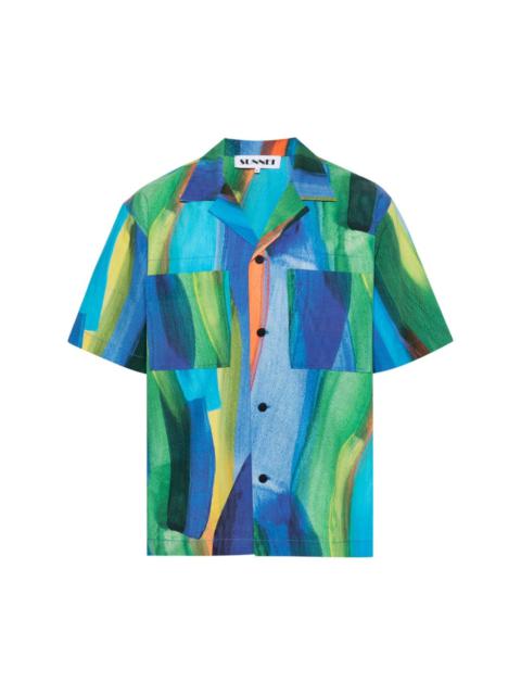 SUNNEI abstract-print shirt