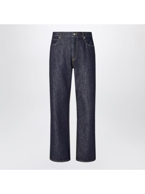 FENDI Fendi Dark Blue Five-Pocket Jeans Men