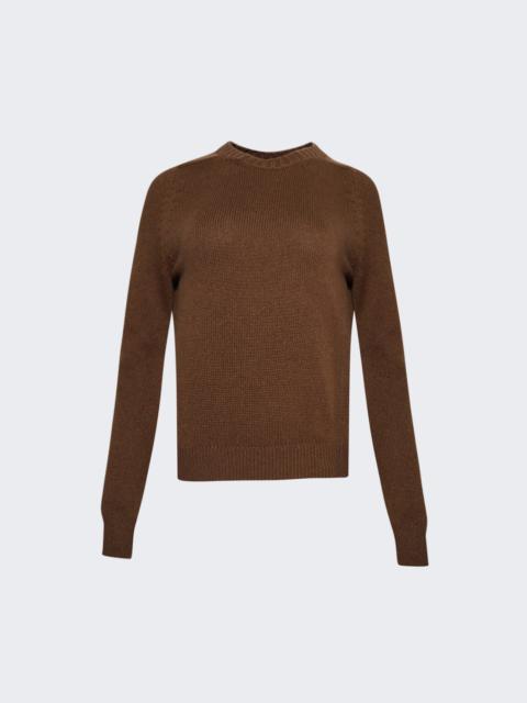 KHAITE Nera Sweater Maple