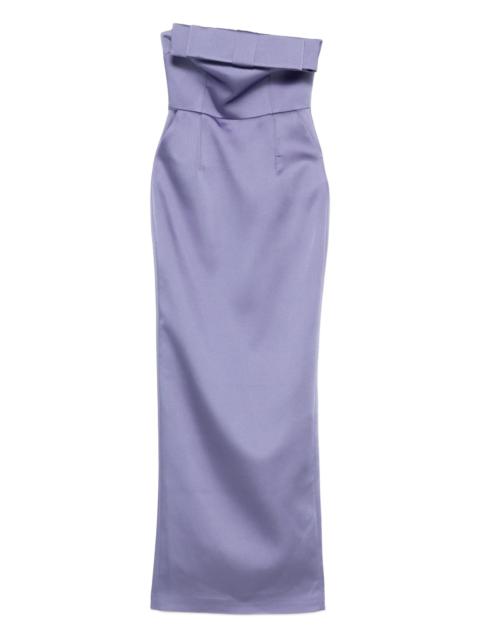 THE NEW ARRIVALS ILKYAZ OZEL Sisu strapless midi dress