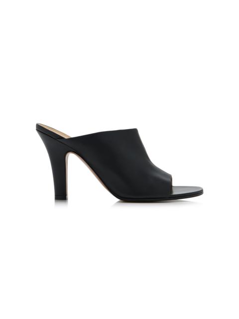 The Row Signum Leather Mules black