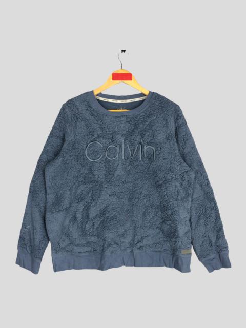 Other Designers Calvin Klein - Vintage Calvin Klein Fleece Sweatshirt Size XL
