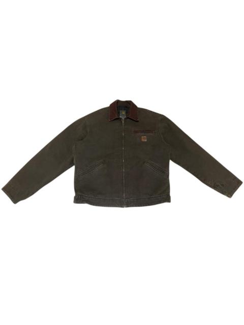 Carhartt Vintage Carhartt Detroit Faded Jacket Moss Green J97